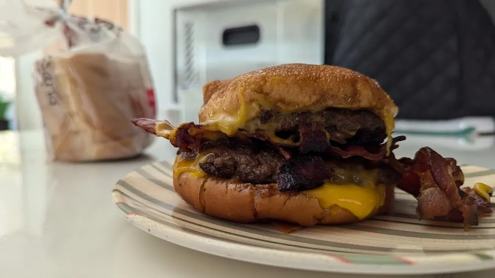 Double Fatso Bacon Cheeseburger